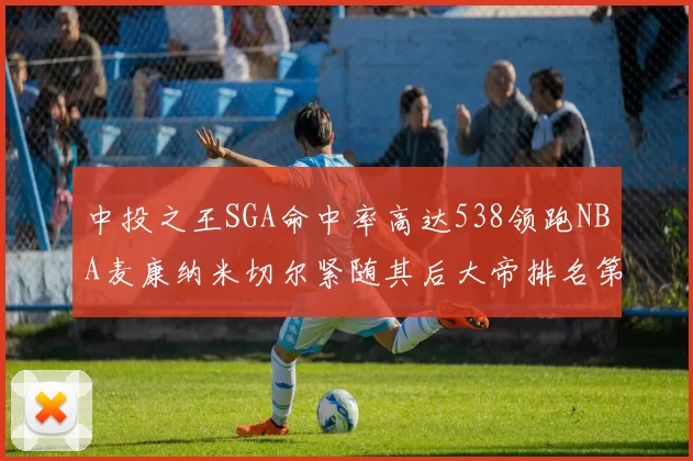 中投之王SGA命中率高达538领跑NBA麦康纳米切尔紧随其后大帝排名第七